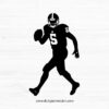 49ers silhouette V.5