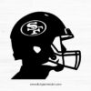 49ers silhouette V.8