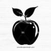 Apple Silhouette V.11