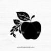 Apple Silhouette V.8