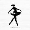 Ballerina Silhouette V.10