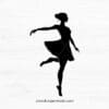 Ballerina Silhouette V.3