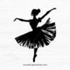 Ballerina Silhouette V.6