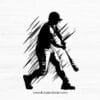 Baseball Silhouette V.3