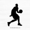 Basketball Silhouette V.10