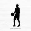 Basketball Silhouette V.13