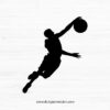 Basketball Silhouette V.15