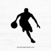 Basketball Silhouette V.9