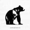 Bear Silhouette V.11