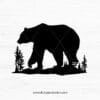 Bear Silhouette V.6