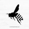 Bee Silhouette V.7