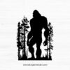 Bigfoot Silhouette V.9