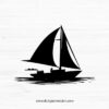 Boat Silhouette V.7