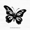 Butterfly Silhouette V.9