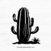 Cactus Silhouette V.6