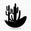 Cactus Silhouette V.8