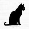 Cat Silhouette V.10