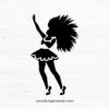 Cheerleader Silhouette V.4