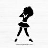 Cheerleader Silhouette V.6