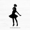 Cheerleader Silhouette V.7