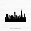 Chicago Skyline Silhouette V.1