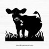 Cow Silhouette V.11