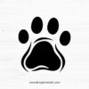 Dog Paw SVG