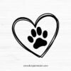 Dog Paw SVG