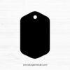 Dog Tag SVG