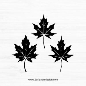 Fall leaves SVG