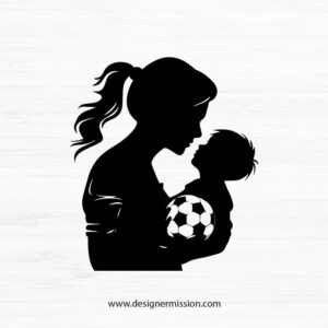 Football Mom SVG