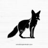 Fox-Silhouette