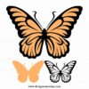 Layerd Butterfly SVG