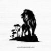 Lion Silouette V.5