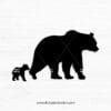 Mama Bear Silouette V.5