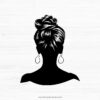 Messy Bun SVG