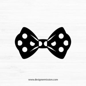 Minnie Bow SVG