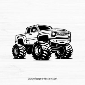 Monster Truck SVG