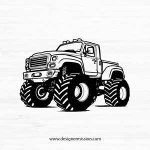 Monster Truck SVG