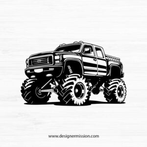 Monster Truck SVG