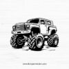 Monster Truck SVG