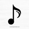 Music note SVG