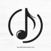 Music note SVG