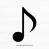 Music note SVG