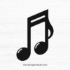 Music note SVG