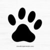 Paw Print SVG