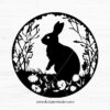 Rabbit Silhouette V.1