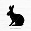 Rabbit Silhouette V.4