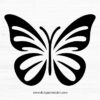 Simple butterfly SVG