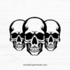 Skulls SVG